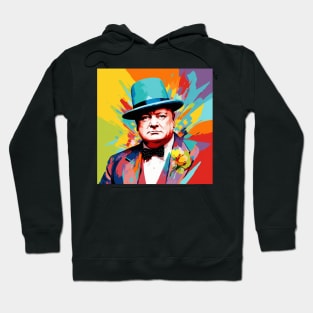 Churchill Pop Art 1 Hoodie